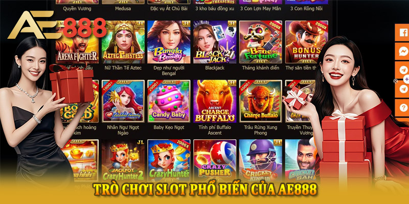 Danh sách các game nổ hũ AE888 được yêu thích nhất